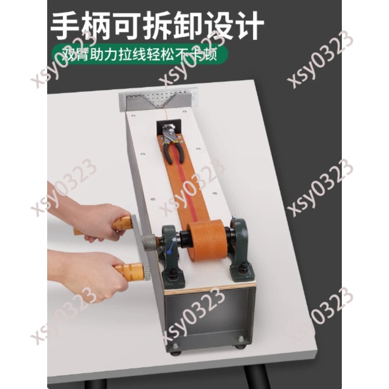 Desktop Hand Crank Wire Drawin - Jewelry Making Drawing recension och pris