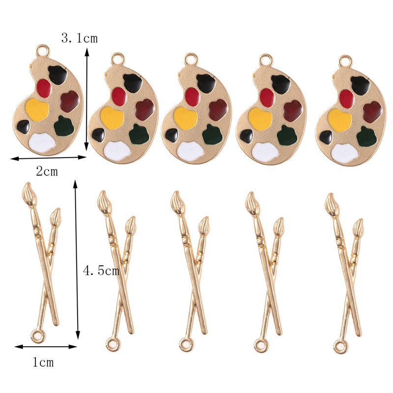 Trendy 10Pcs/PACK Fun Colorful - Jewelry Making Drawing recension och pris