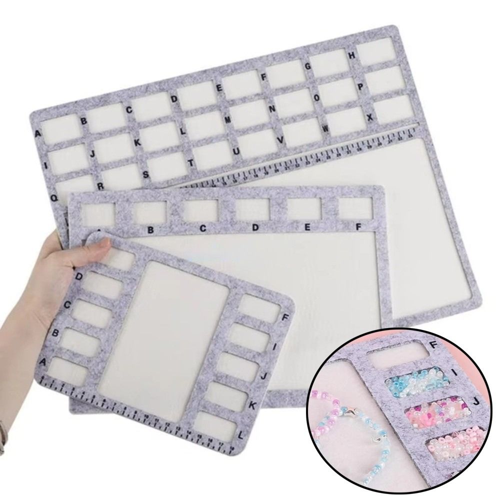Felt Felt Beading Tray Alphabe - Jewelry Making Table recension och pris