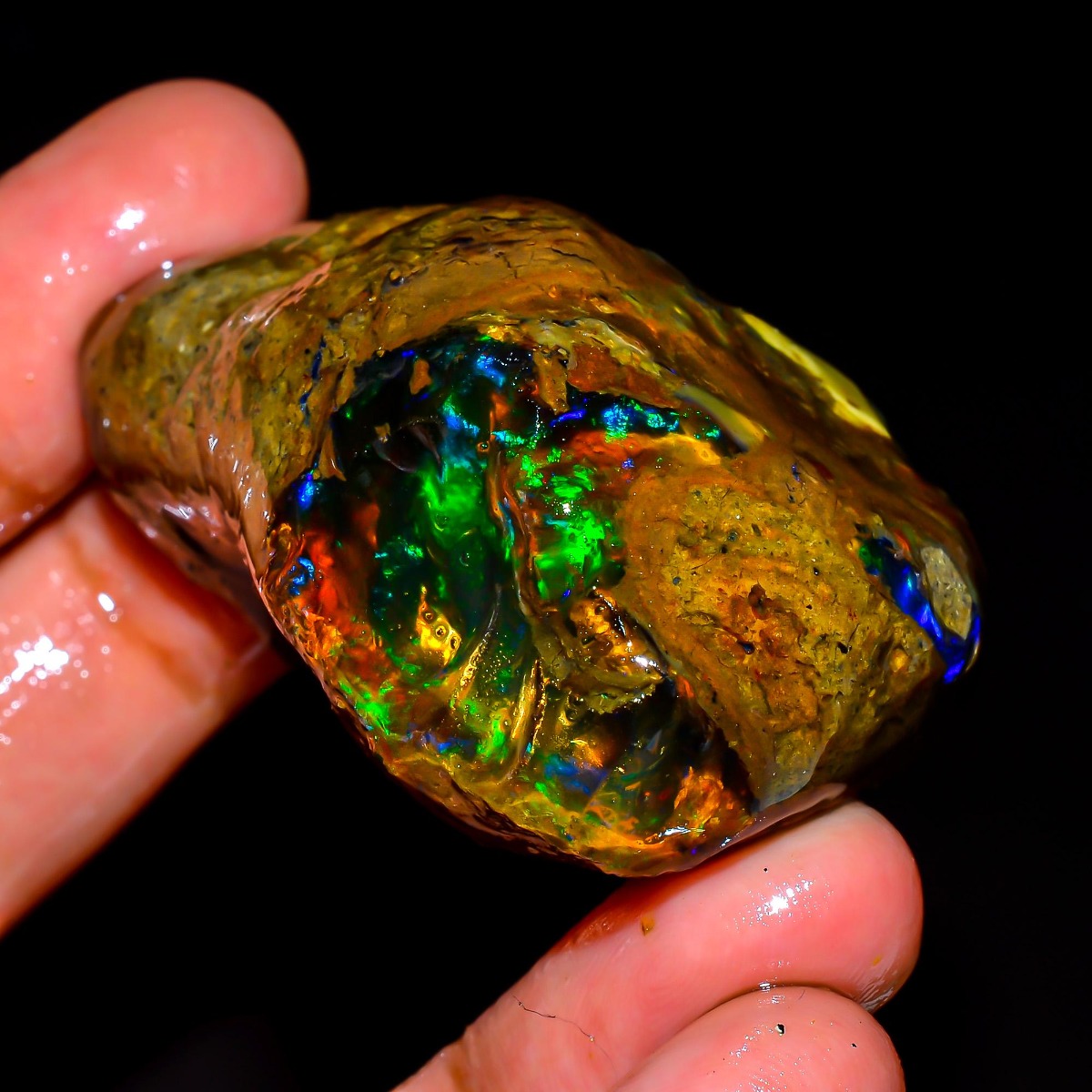 AAA+ Ethiopian Welo Opal 25-80 - Jewelry Making Raw Materials recension och pris