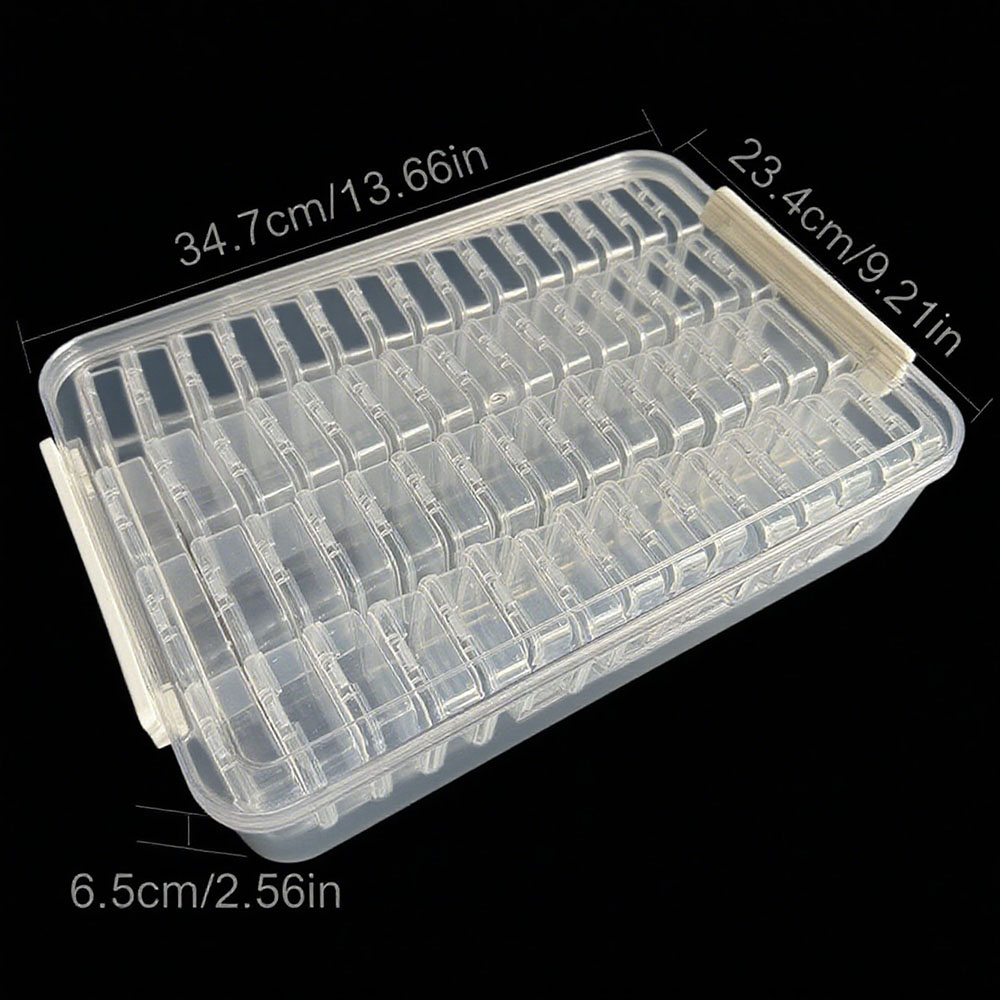 1pc 60 Slots Plastic Storage B - Jewelry Making Organizer recension och pris