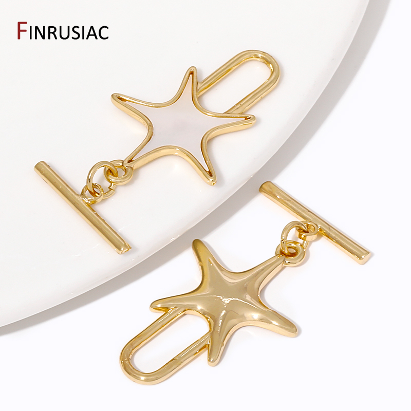 18K Gold Plated Brass Heart OT - Toggle Clasp Gold recension och pris