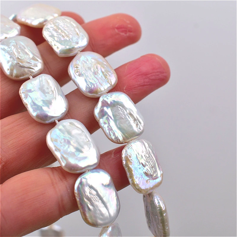 12x16mm 4A Natural Freshwater  - Jewelry Making The Well recension och pris