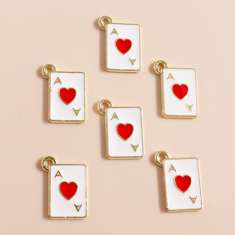 10pcs Poker Game Ace Broadway  - Jewelry Making Game recension och pris