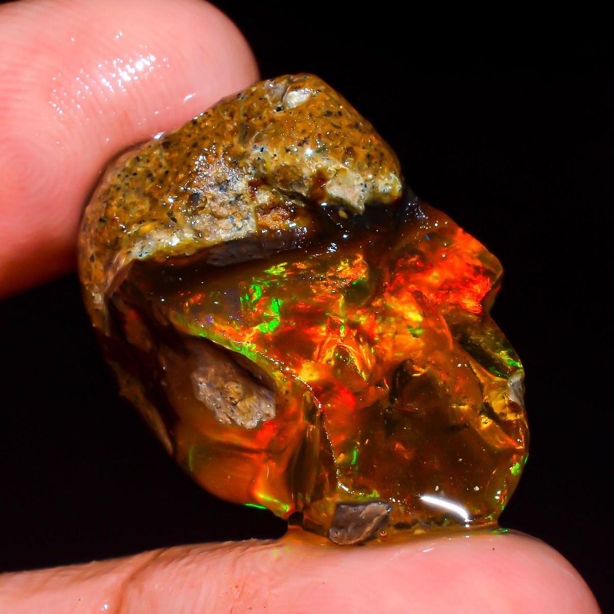 Natural Ethiopian Opal Rough 2 - Jewelry Making Raw Materials recension och pris