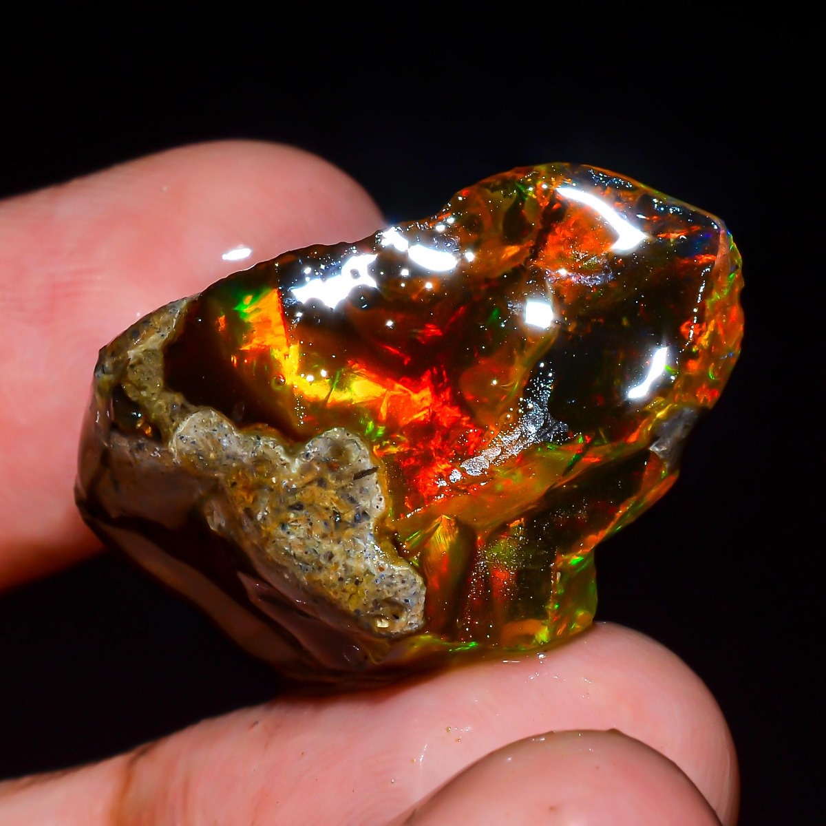 Natural Ethiopian Opal Rough 2 - Jewelry Making Raw Materials recension och pris