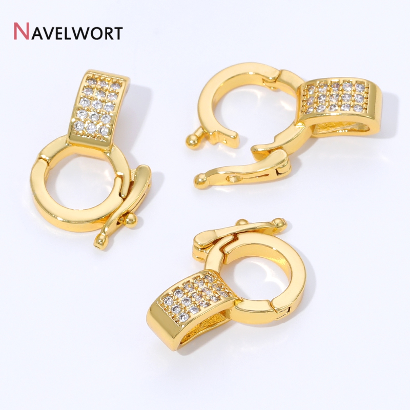18K Gold Plated Brass Inlaid Z - Jewelry Making Metal Supplies recension och pris