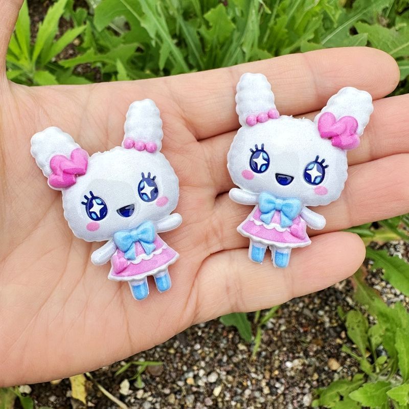 45mm Cartoon Tamagotchi double - Jewelry Making Accessories recension och pris