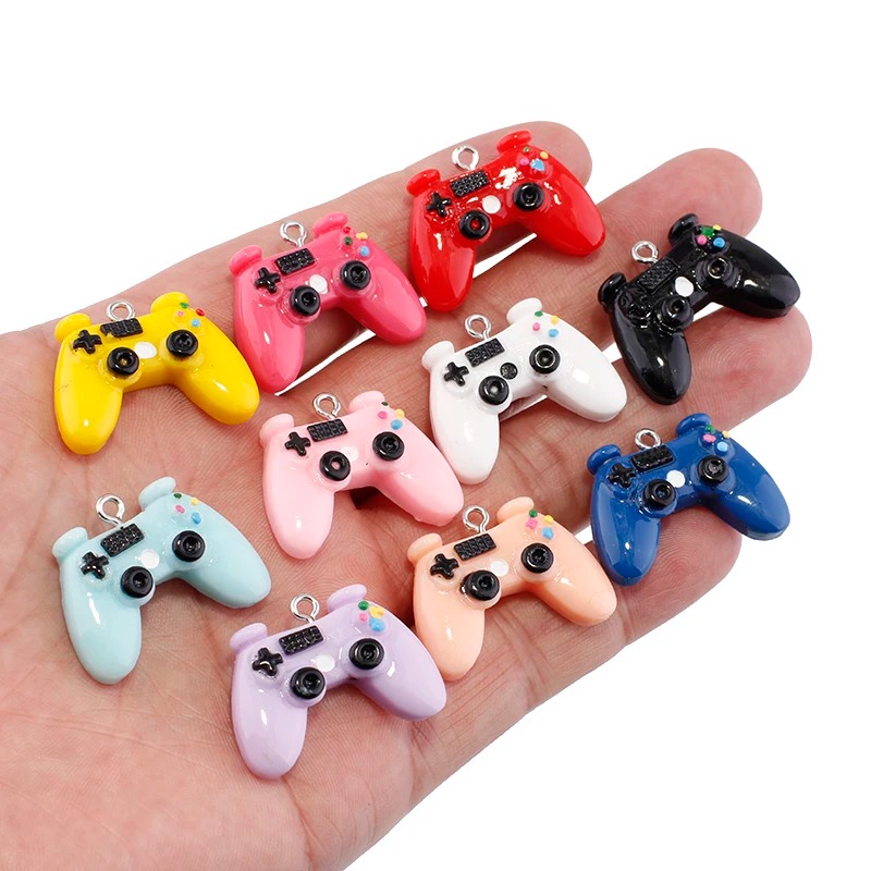 10Pcs 23mm 3D Game Controller  - Jewelry Making Game recension och pris