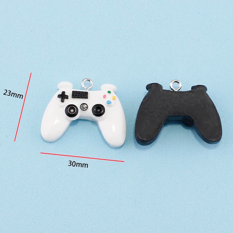 10Pcs 23mm 3D Game Controller  - Jewelry Making Game recension och pris