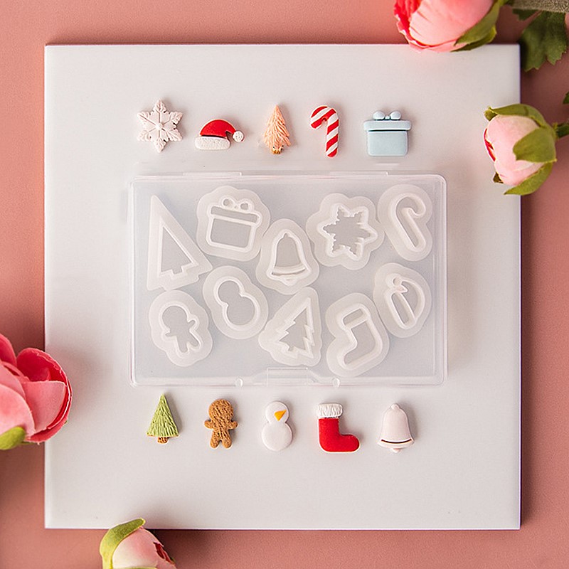 SNASAN 10pieces Tiny Christmas - Jewelry Making In Clay recension och pris