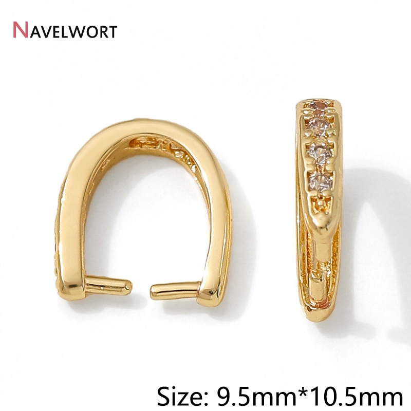 14K Gold Plated Brass Metal In - Jewelry Making Metal Supplies recension och pris
