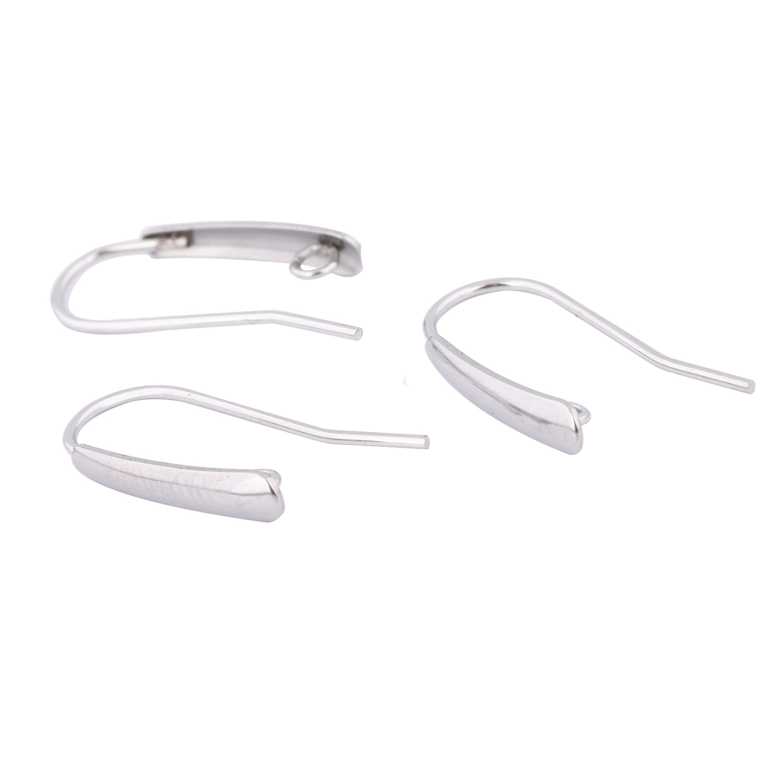 40pcs Stainless Steel Earring  - Jewelry Making Loops recension och pris
