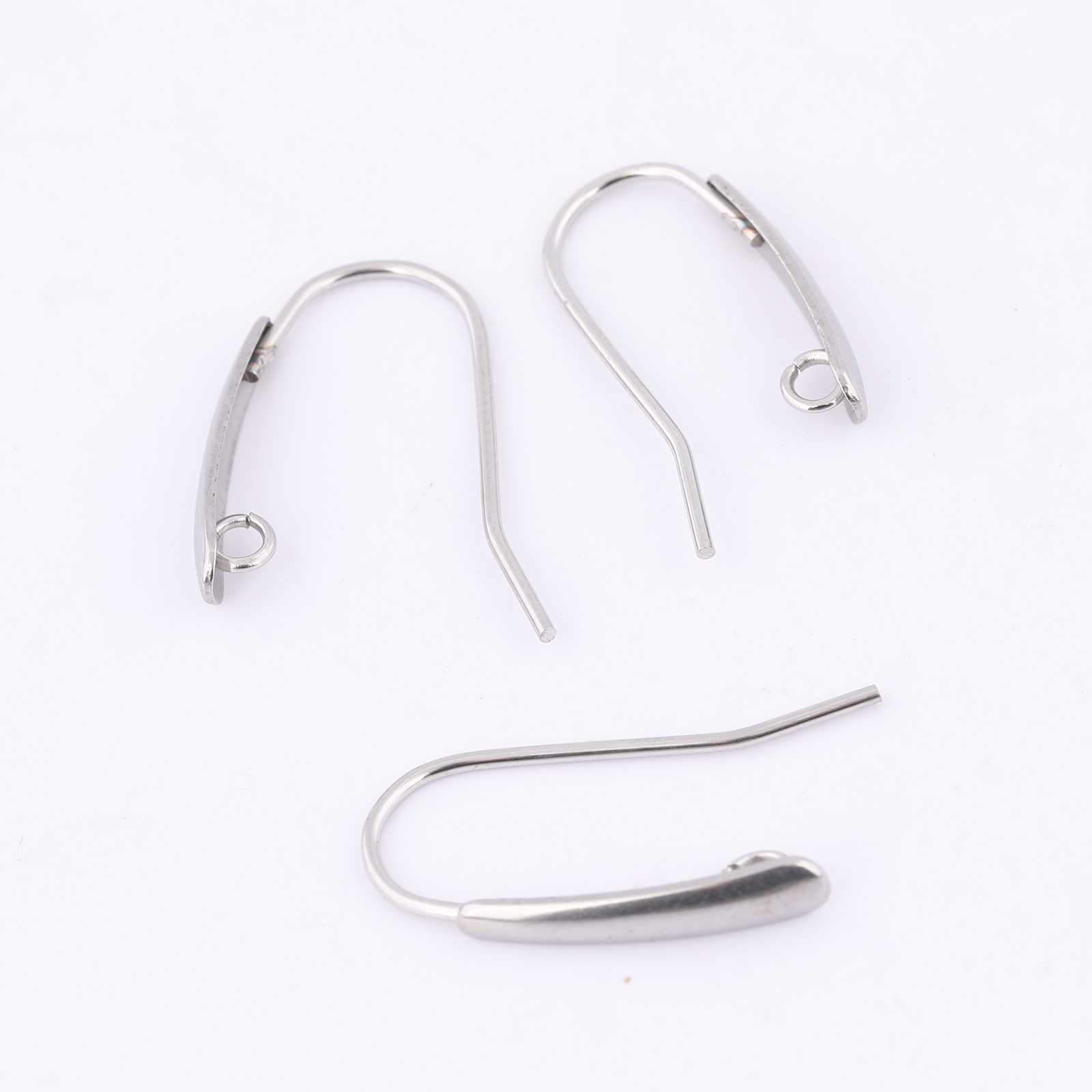 40pcs Stainless Steel Earring  - Jewelry Making Loops recension och pris