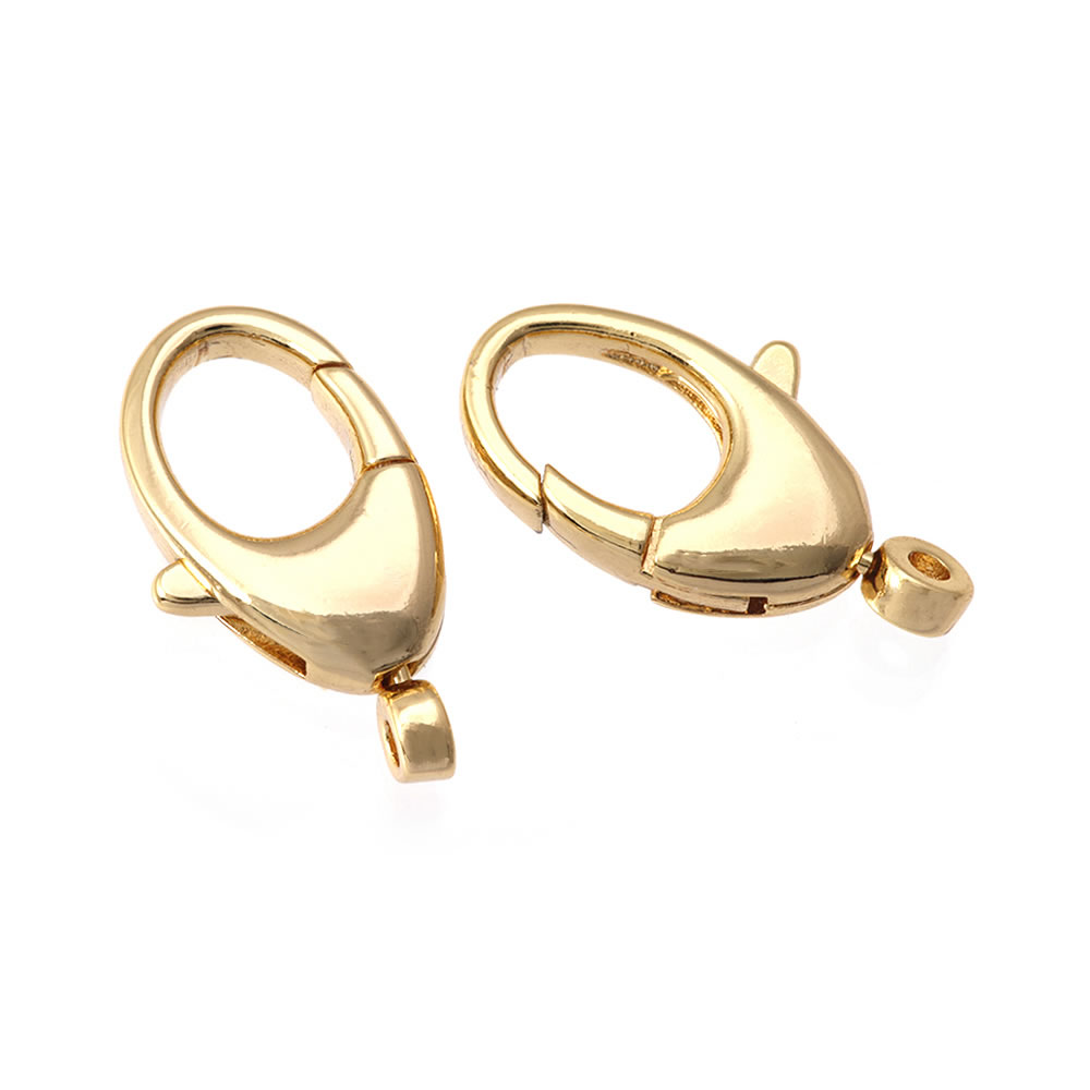 18K Gold Color Brass Rotatable - Jewelry Making Metal Supplies recension och pris