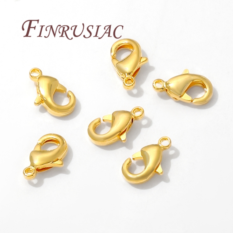 10mm 12mm 18K Gold Plated Lobs - Jewelry Making Hardware recension och pris