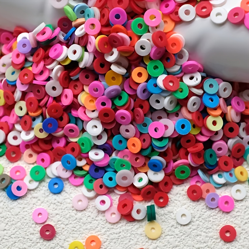 1000pcs, 6mm (0.236in), Mixed  - Jewelry Making In Clay recension och pris