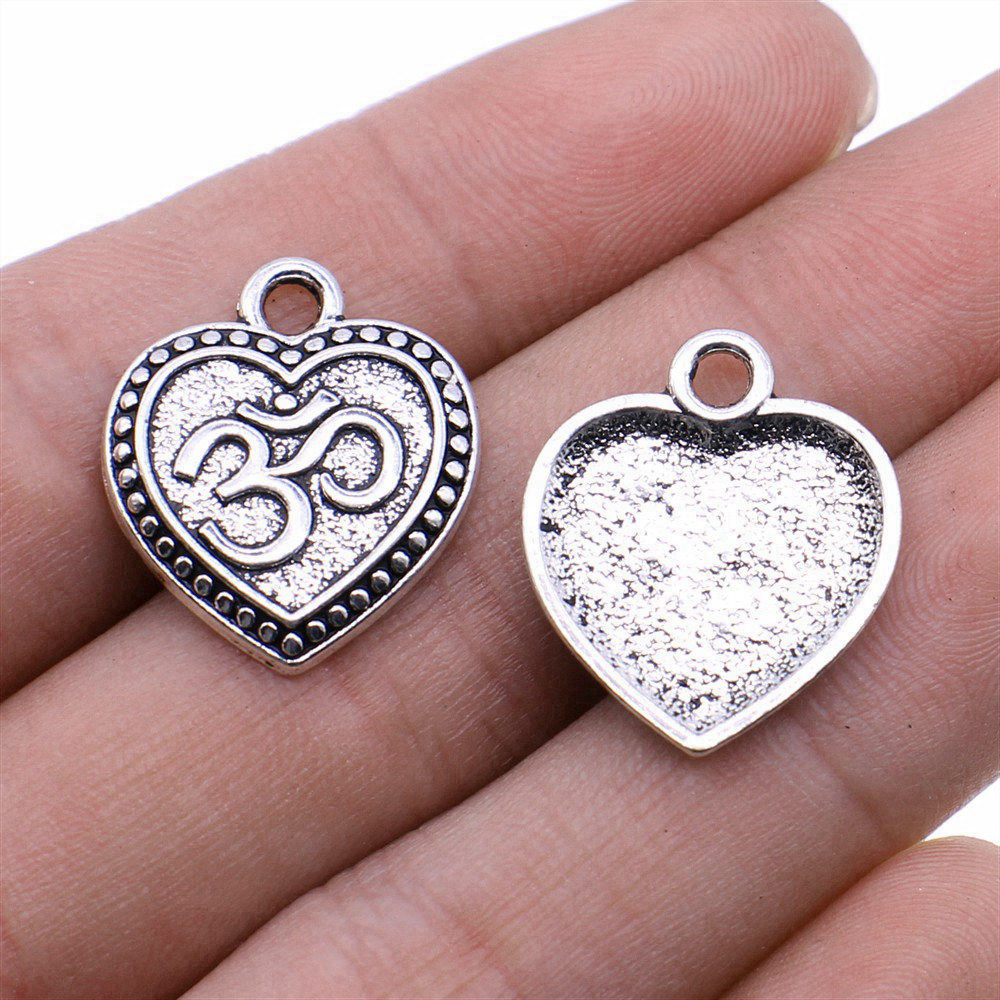 Om Yoga Meditation Symbol Char - Jewelry Making The Well recension och pris