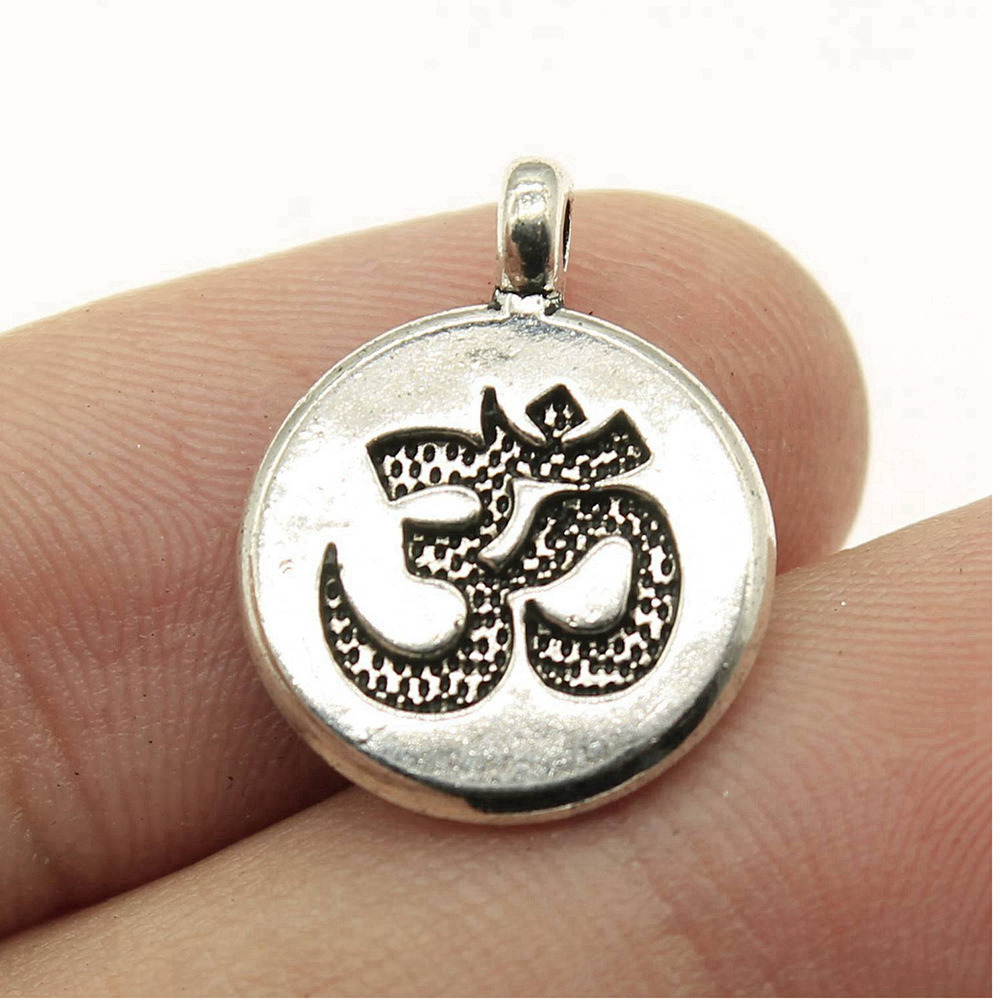 Om Yoga Meditation Symbol Char - Jewelry Making The Well recension och pris