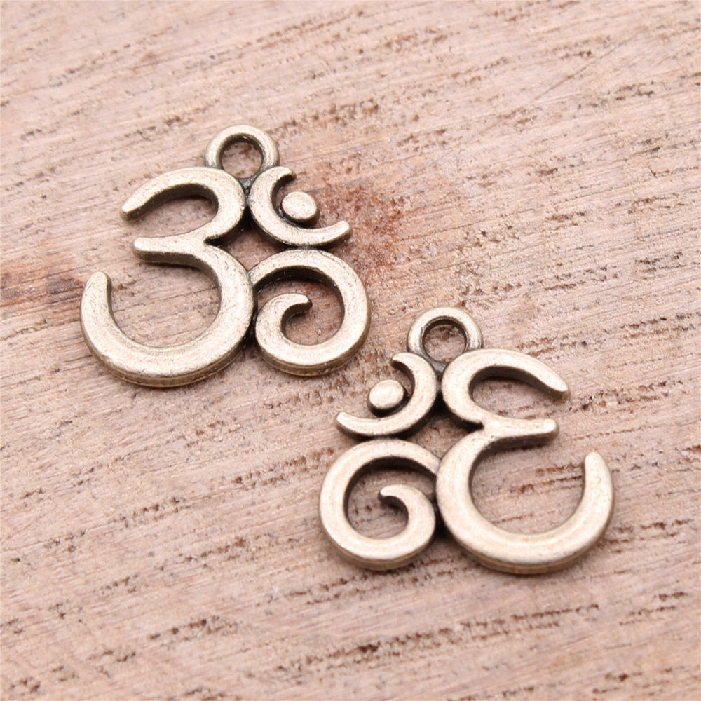 Om Yoga Meditation Symbol Char - Jewelry Making The Well recension och pris