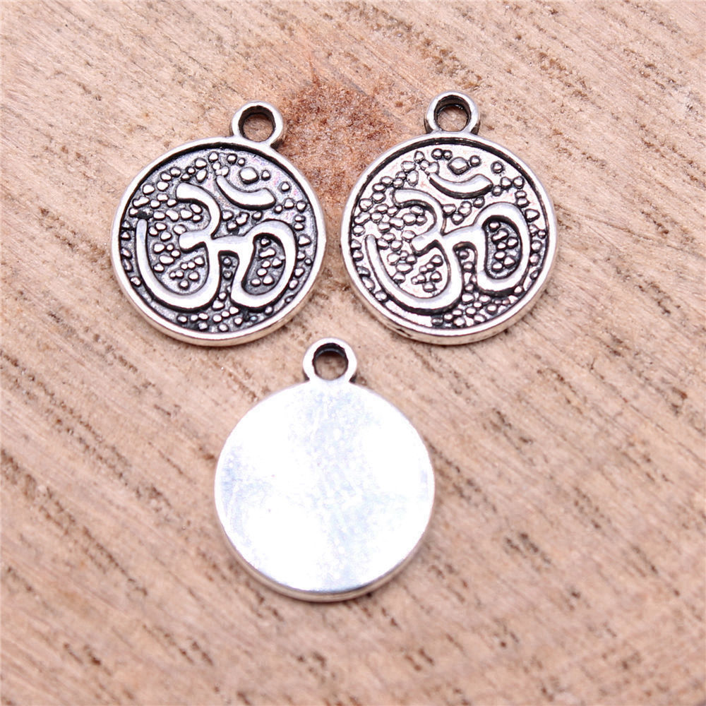 Om Yoga Meditation Symbol Char - Jewelry Making The Well recension och pris