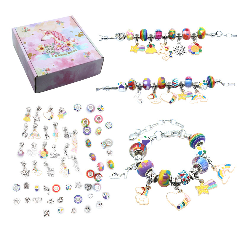Easy braided Letter Beads Jewe - Jewelry Making Kits For Girls recension och pris