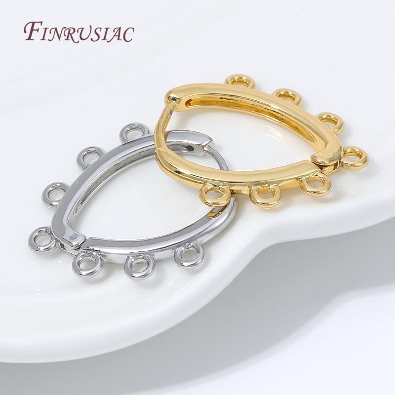 18K Gold Plated Huggie Earring - Jewelry Making Loops recension och pris