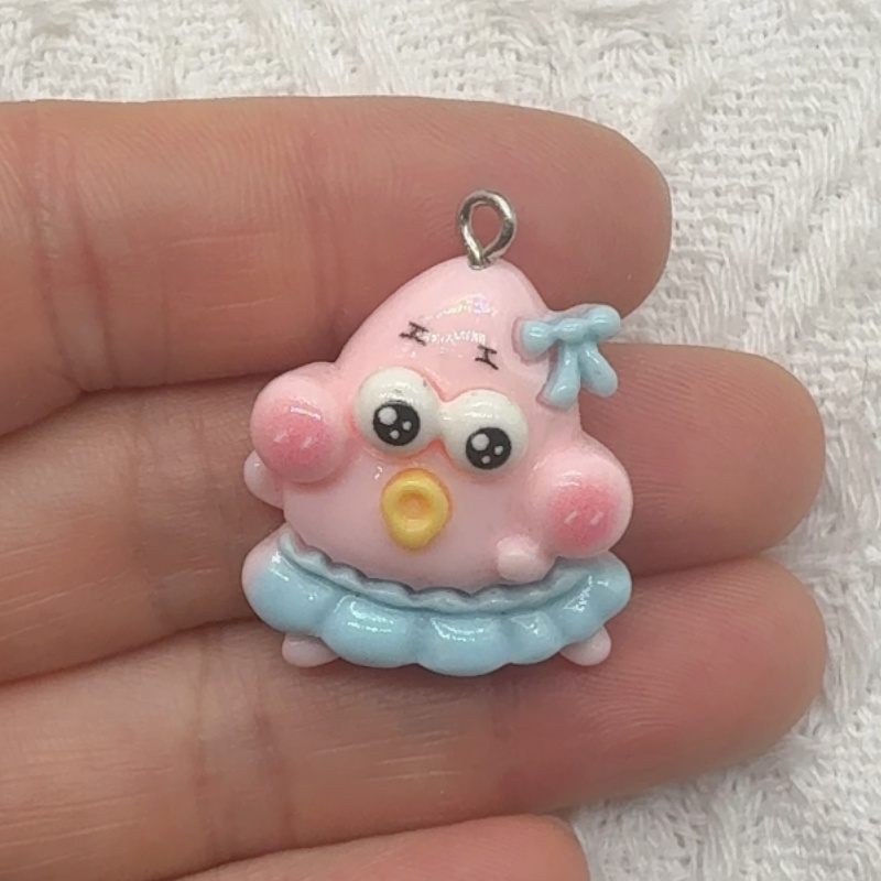10pcs cartoon resin pendant, D - Jewelry Making Accessories recension och pris