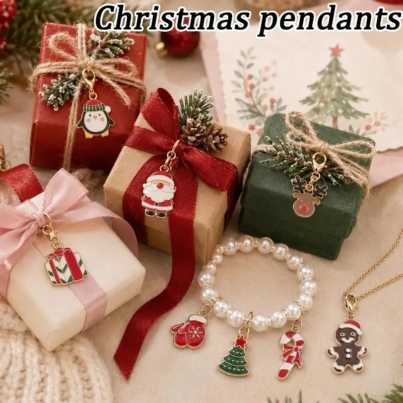 Christmas Keychains Pendants D - Jewelry Making Organizer recension och pris
