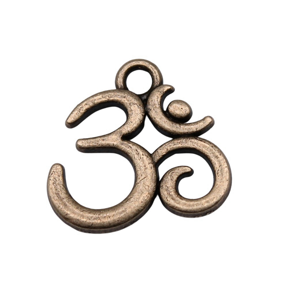 Om Yoga Meditation Symbol Char - Jewelry Making The Well recension och pris