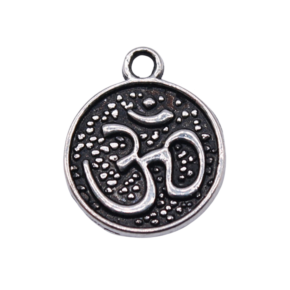Om Yoga Meditation Symbol Char - Jewelry Making The Well recension och pris