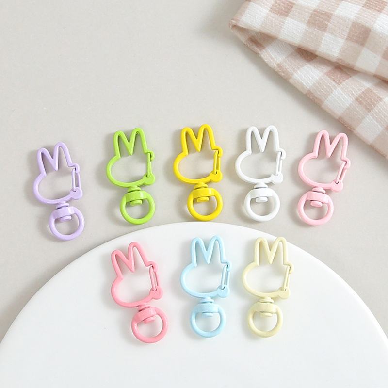 Unique 10Pcs/Pack Rabbit Buckl - Jewelry Making Hoops recension och pris