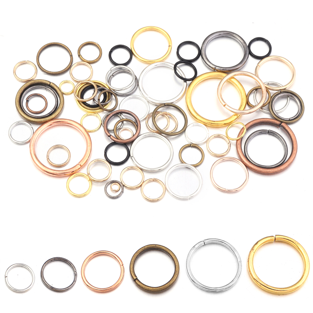 50-200Pcs/Lot 3-20mm Single Lo - Jewelry Making Loops recension och pris