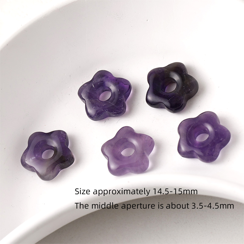 1 Piece 15mm Crystal Raw Stone - Jewelry Making Raw Materials recension och pris